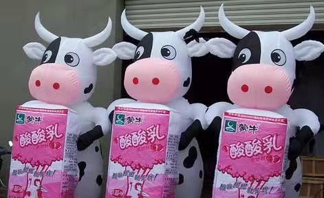 霸州牛奶厂广告气模